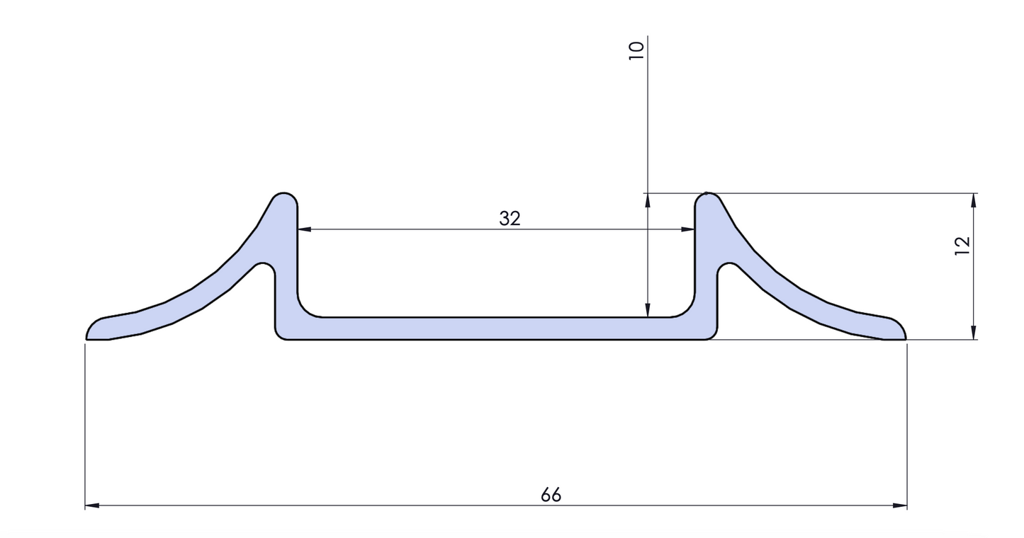 MyLivingHome Ultra Flat Poolabdeckung